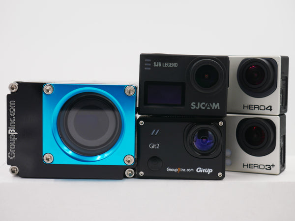 Benthic 2  for SJCam Legend/ Star, GoPro® HERO® 3, 3+,  4 and GitUp Cameras